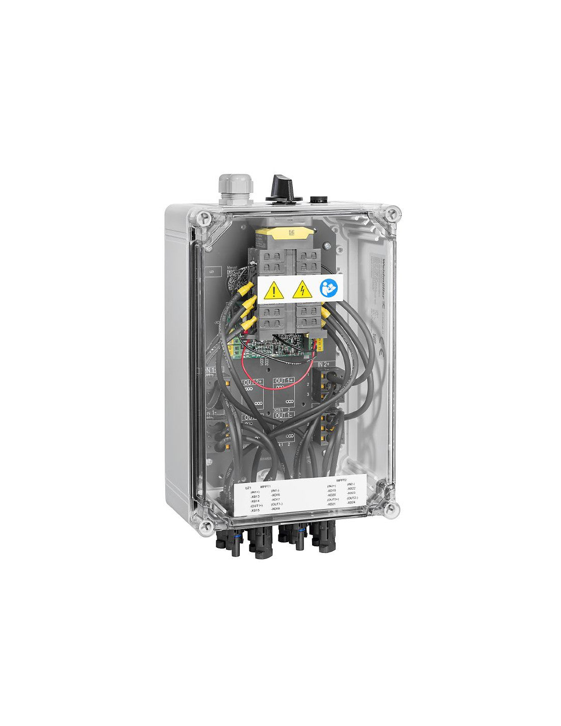 Firefighter Switch Weidmüller PV Weiter 1100V 2MPP 4 Tickets WM4C Plug & Play