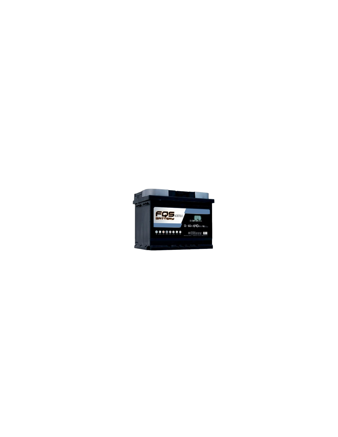 FQS Start-STOP 12V 72AH (FQS72EFB.0) Batterie | Extreme Kraft und Zuverlässigkeit