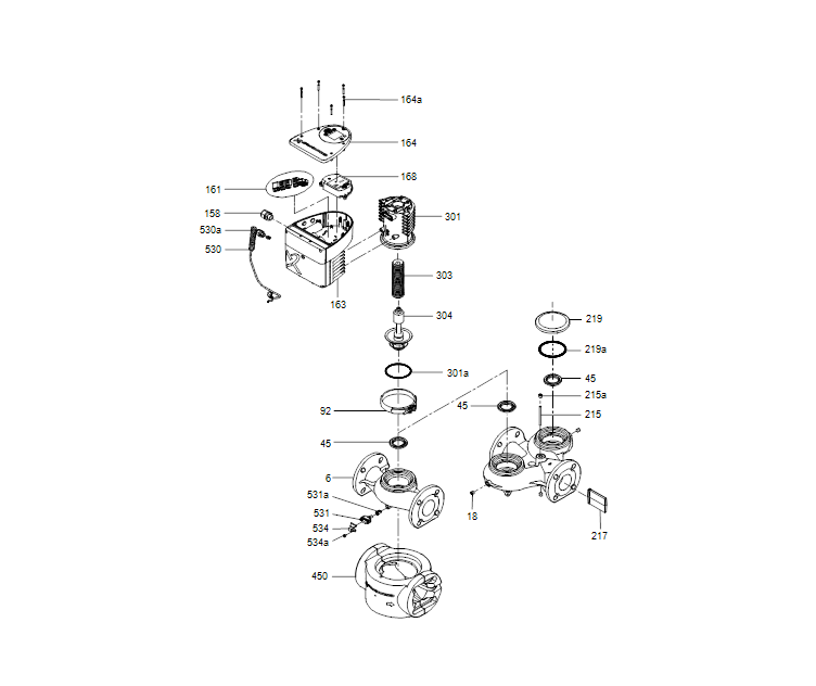 GRUNDFOS Umwälzpumpe MAGNA3 40-100 F - Art Nr. 97924648