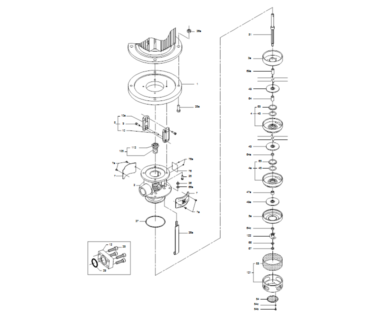 GRUNDFOSv Eintauchpumpe MTRE 1S-5/5 A-W-A-HUUV - Art Nr. 98400016