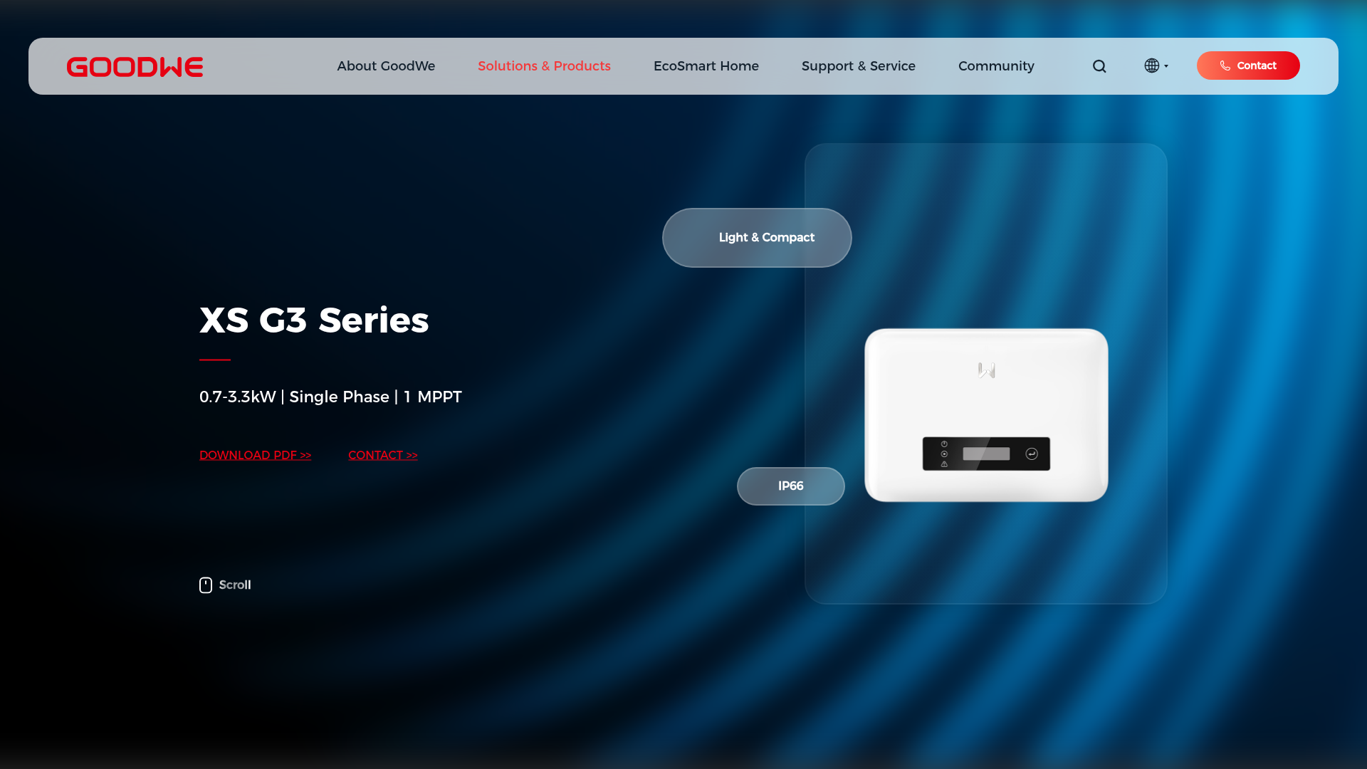 GoodWe GW3300-XS-11 Inverter