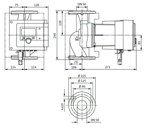 WILO Stratos MAXO 50/0,5-6 PN 16 -Art. 2186274