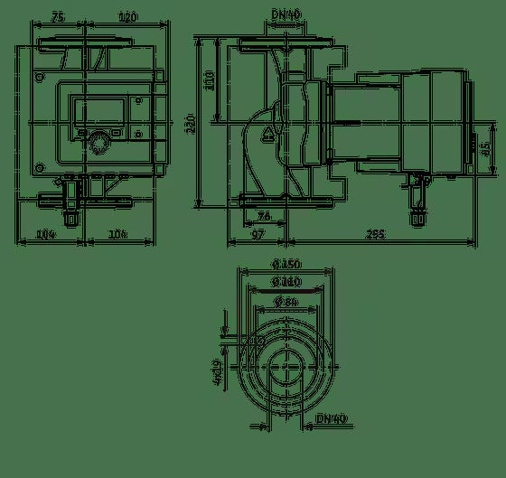 WILO Stratos MAXO 40/0,5-4 PN 16 -Art. 2186270