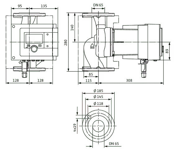 WILO Stratos MAXO 65/0,5-6 PN 16