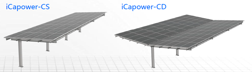 Akcome Metals Technology (Suzhou) Co., Ltd - Montagesysteme - iCapower-C BIPV Carport iCapower-C - Art. 10836
