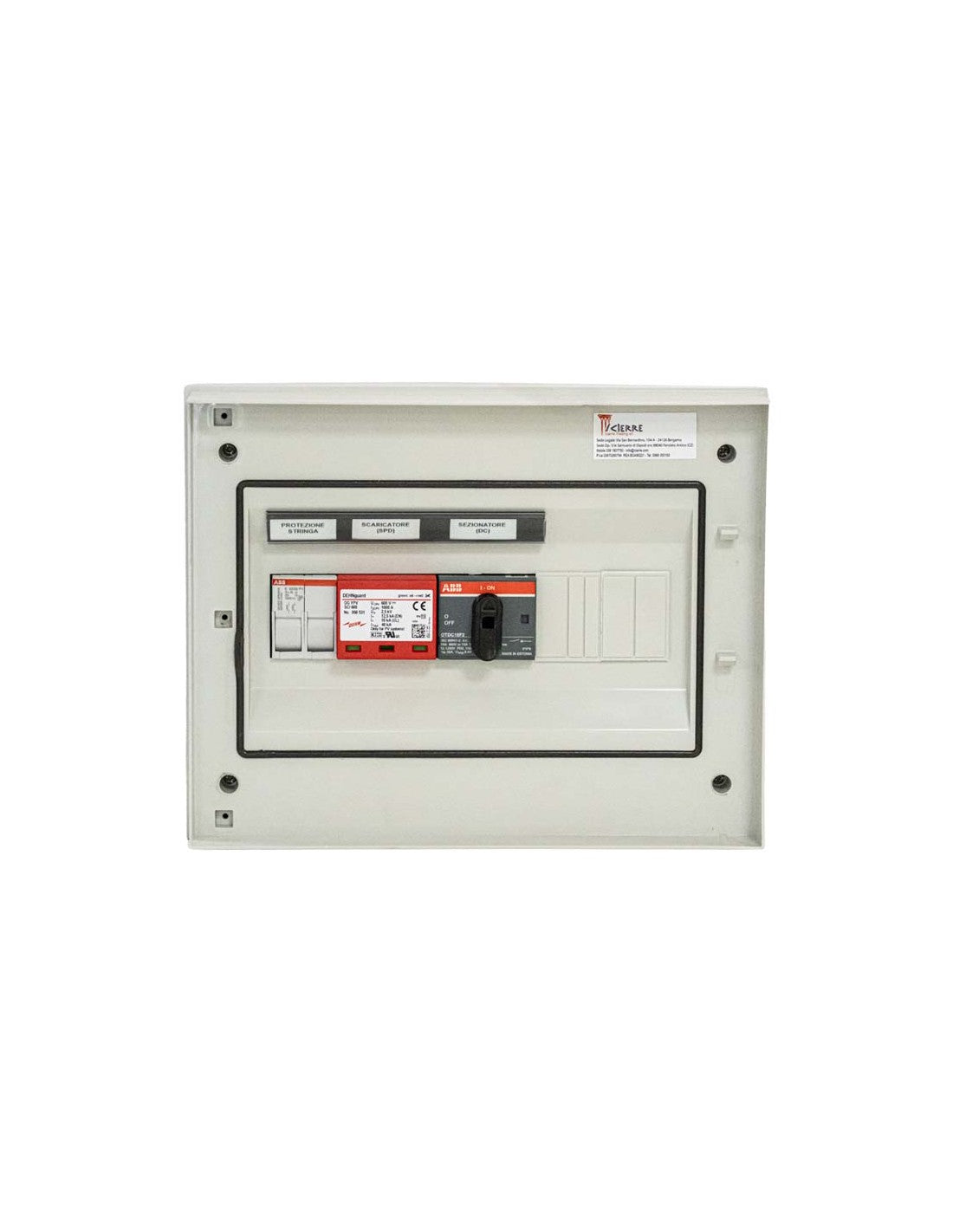 Icierre 1-String-Gleichstromverteiler 1000V 16/32A