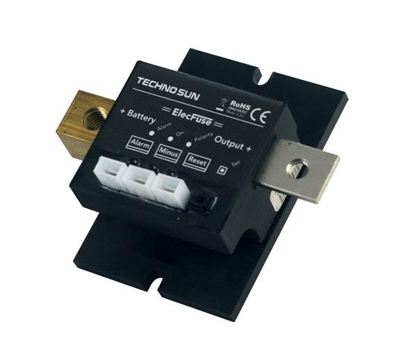 Sicherung inteligente ElecFuse bis 250A 12-24V + soporte - TECHNO SUN