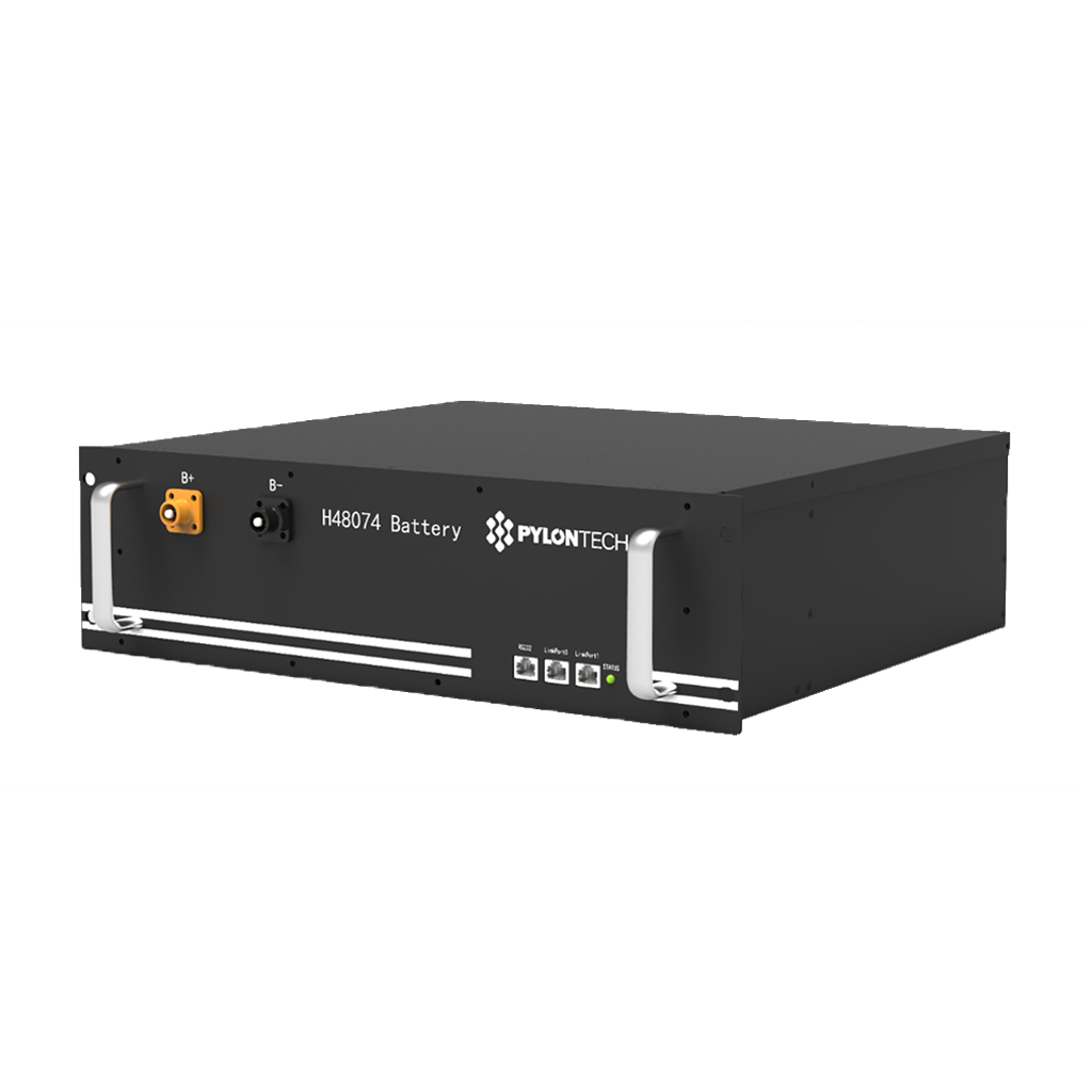 Lithium-Batterie 3.55kWh 48V | 32kg | 74Ah max | H48074 - PYLONTECH