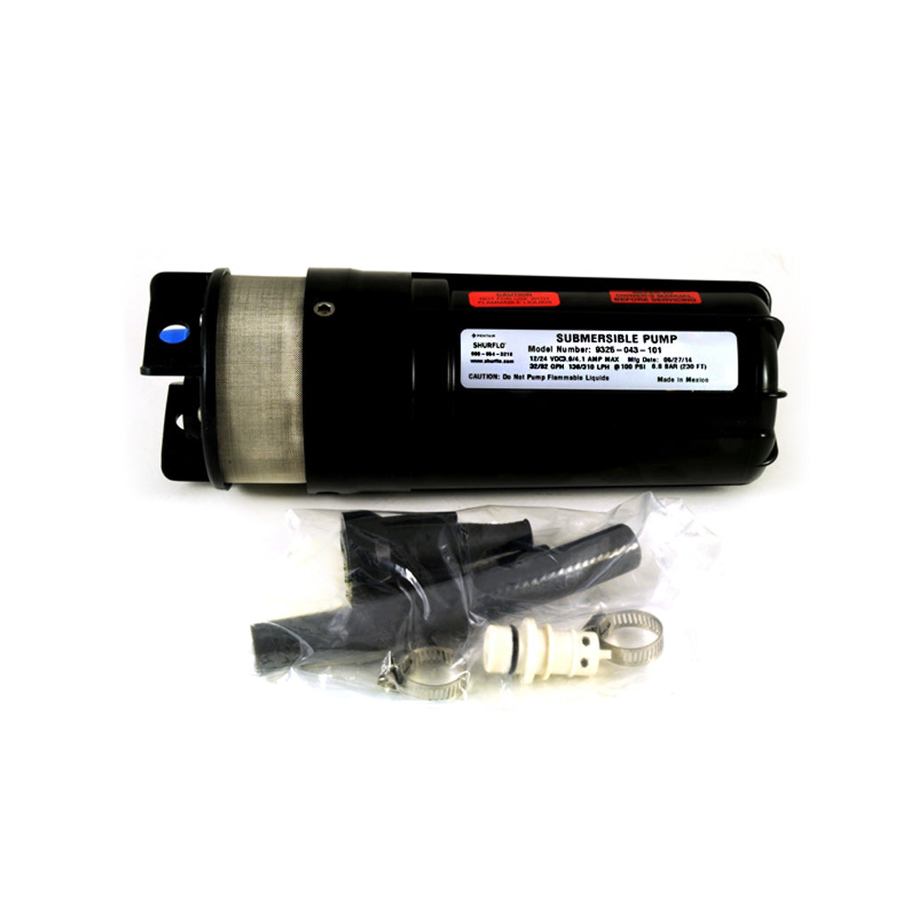 Solarpumpe sumergible 9325 12/24V 70m altura 30m inmersión - SHURFLO