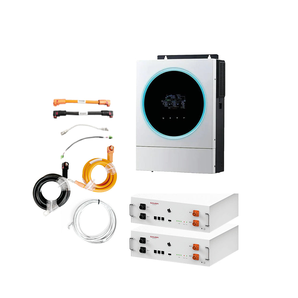 Axpert/Voltronic Kit Sunwoda Atrix-5 (10,25kWh) + Solitia Axpert VM IV 48/5600