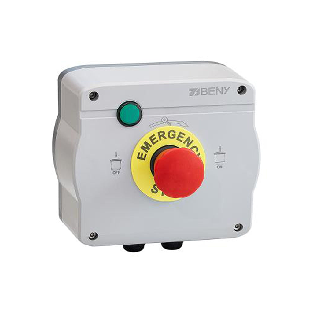 Emergency button switch with key for BFS-11 RSD; Max 60 units RSDs,for 100VAC-240VAC power input | BENY