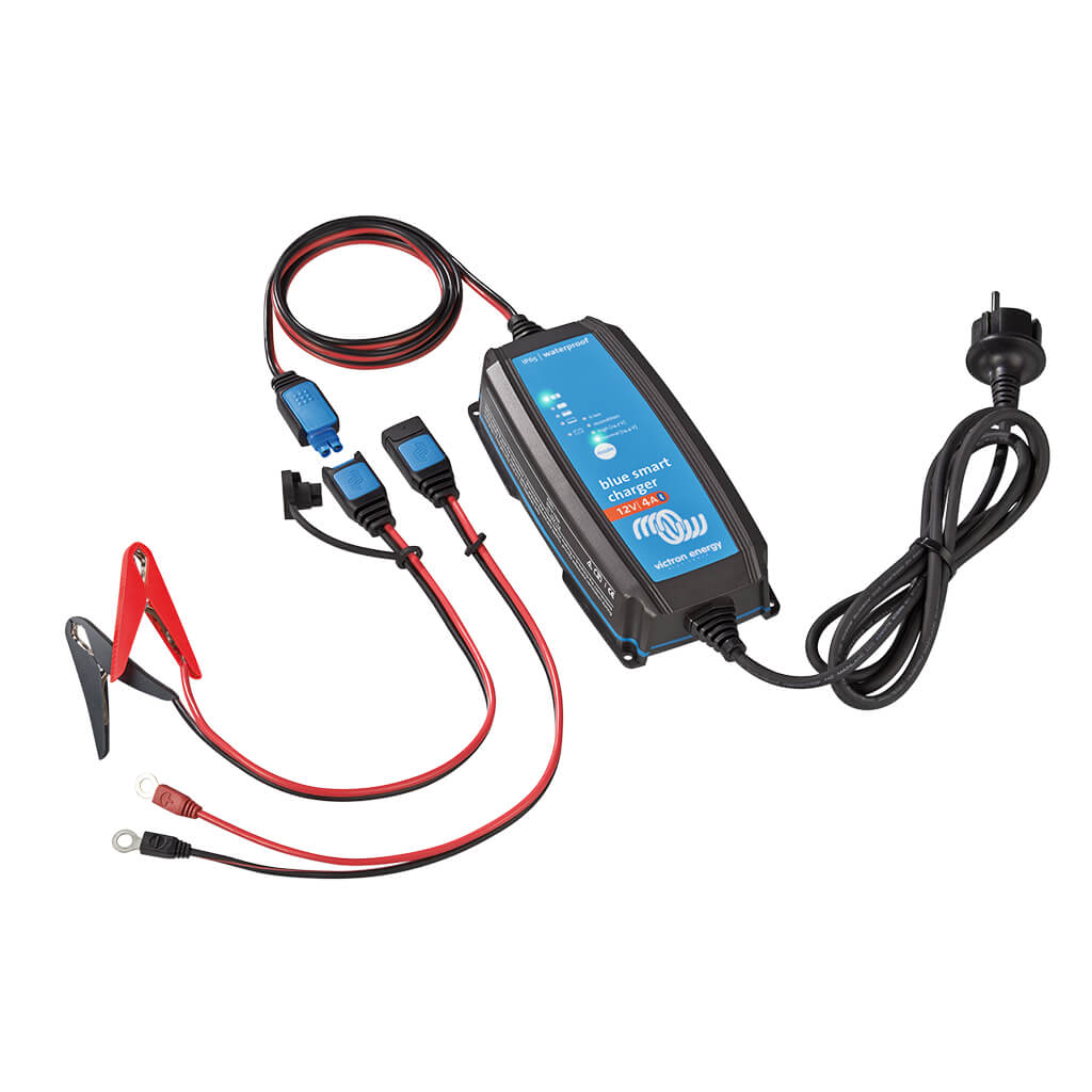 Blue Smart IP65s Charger 12/4(1) 230V CEE 7/16 Retail - VICTRON ENERGY *If 0, order BPC120435034R*