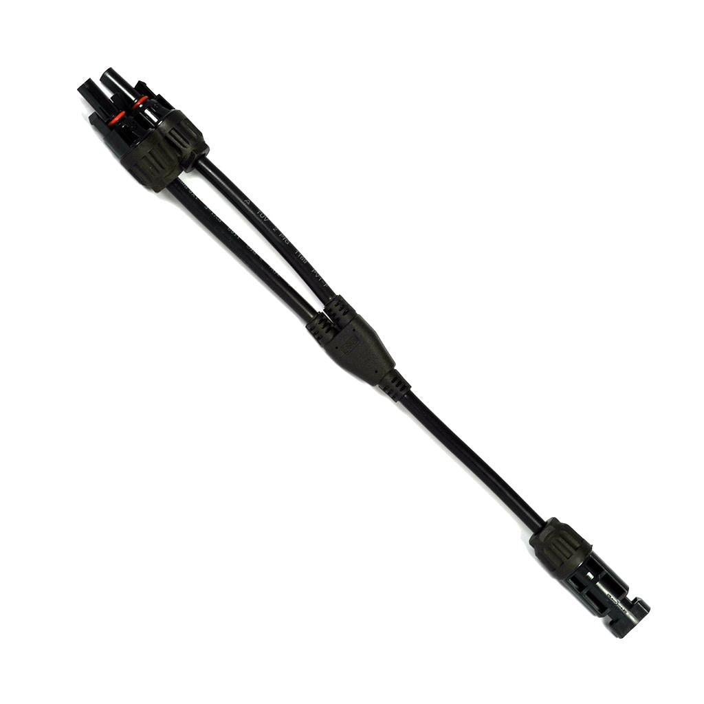 Steckverbinder paralelo FV 1M/2H version latiguillo | 6mm2 |1000V | mismo diámetro que MC4 LCY1M2H - ELECSUN