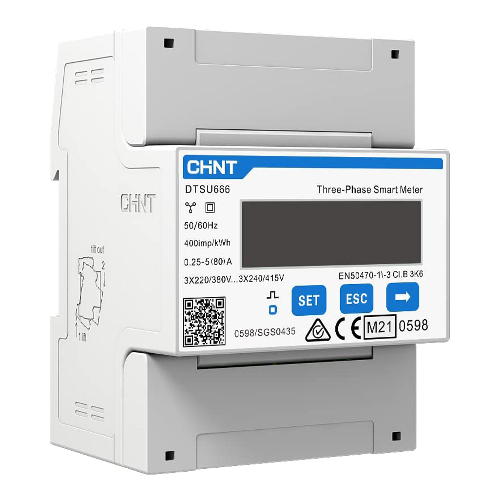Solax Chint DTSU666-D 80A 3PH Meter