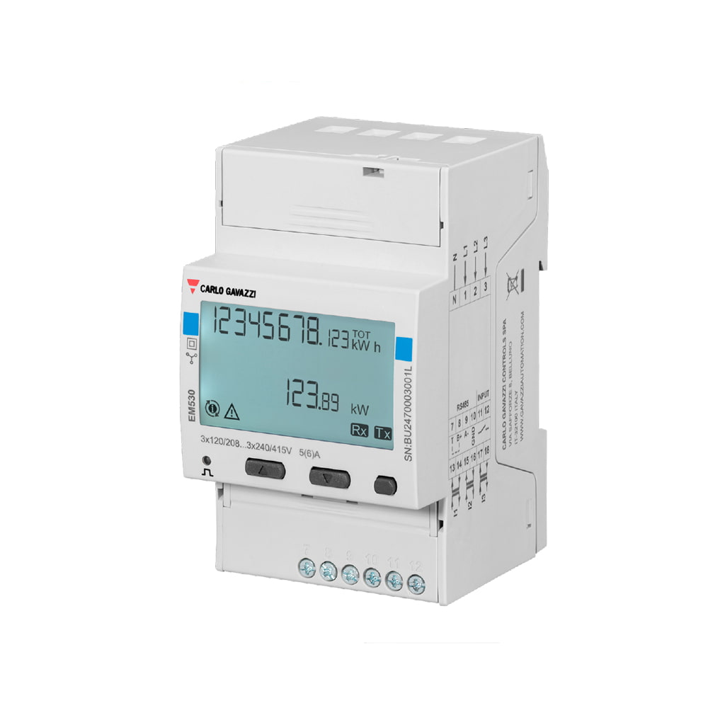 Carlo Gavazzi EM530DINAV53XS1X | Vatímetro | Dreiphasig