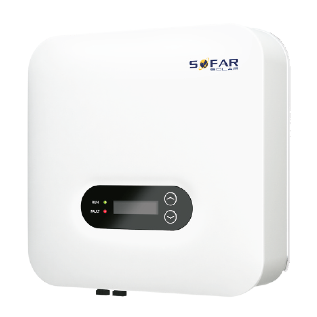 Wechselrichter de red einphasig | 5kW | 15A | 2 MPPT | 210V-500V | 600V | 5KTLM-G3 | SOFAR (Como neu)