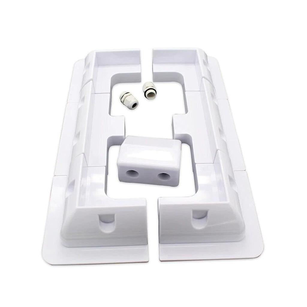 Estructura soporte in fibra ABS für panel solar superior a 200W für caravanas und barcos