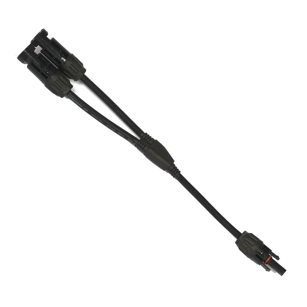 Steckverbinder paralelo FV 1H/2M versión latiguillo | 6mm² |1000V | mismo diámetro que MC4 LCY1H2M - ELECSUN