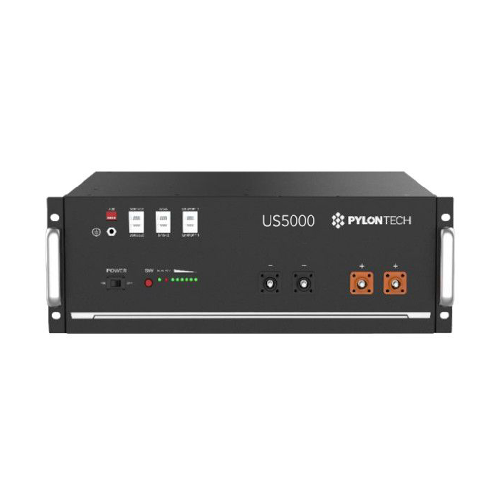 Lithium-Batterien 48V 100Ah | 4800Wh | Ausgang Recom 75A | DoD 95% | US5000 | Pylontech (Precio ohne oferta)