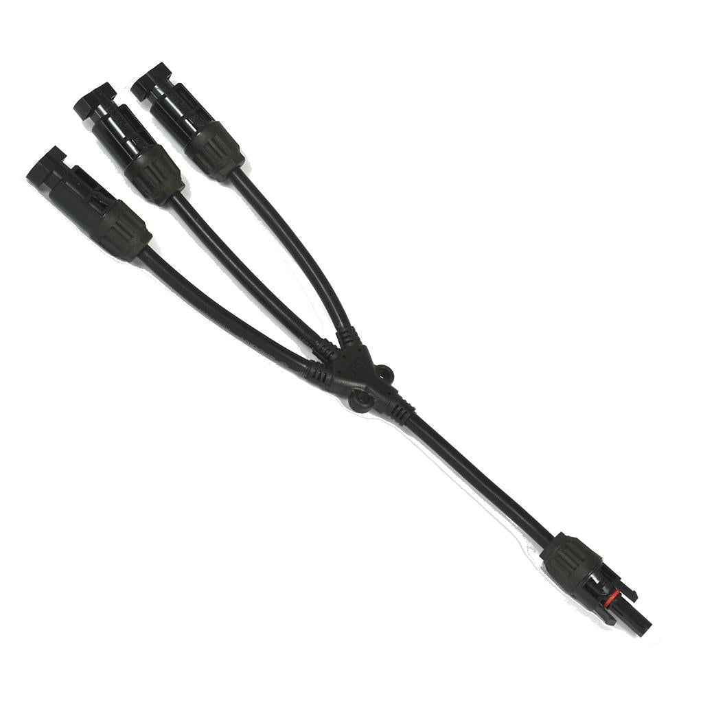 Steckverbinder paralelo FV 1H/3M versión latiguillo | 6mm² |1000V | mismo diámetro que MC4 LCY1H3M - ELECSUN