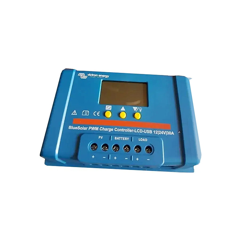 BlueSolar PWM-LCD&amp;USB 12/24V-30A - VICTRON ENERGY