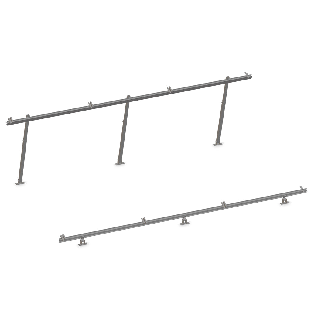 AIR02-TS-D2-M35 [1x2] Estructura inclinada regulable 20º/45º für 2 paneles in vertical (ancho máximo 1150mm) | Serie TS-