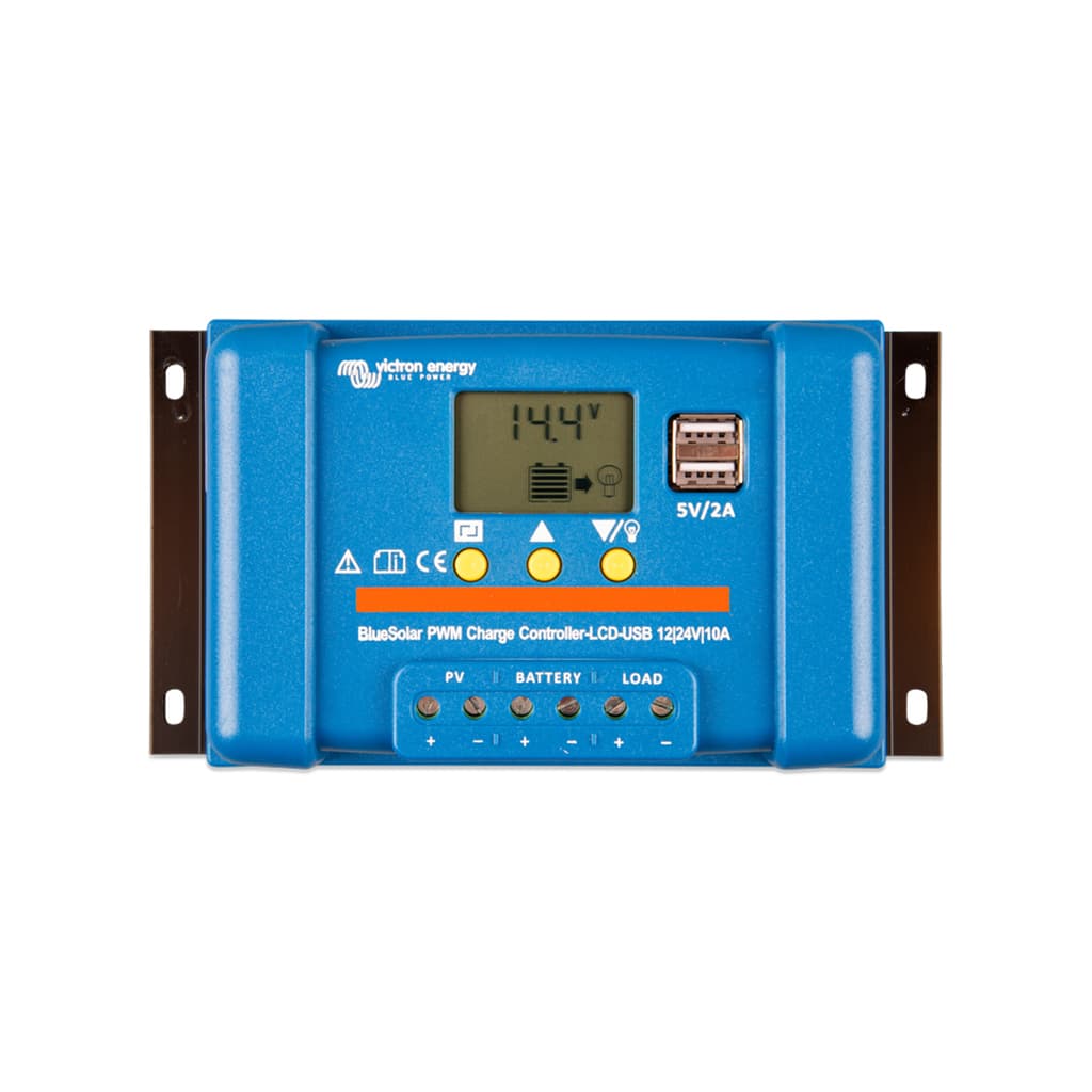 BlueSolar PWM-LCD&amp;USB 12/24V-10A - VICTRON ENERGY