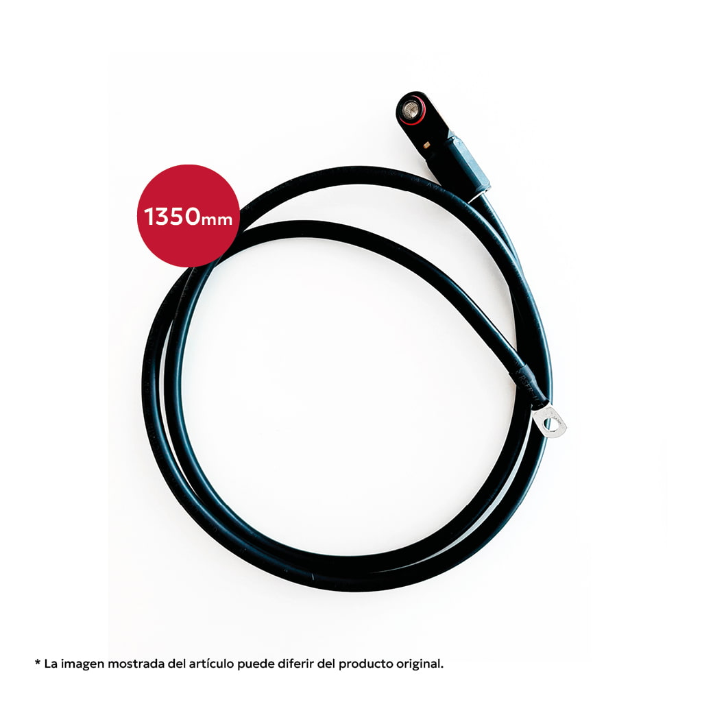 Kabel 1350mm negativo negro 4AWG für conectar módulos CASIA LV4850 und LV48100 mit die concentradores LVP48-400A oder LV