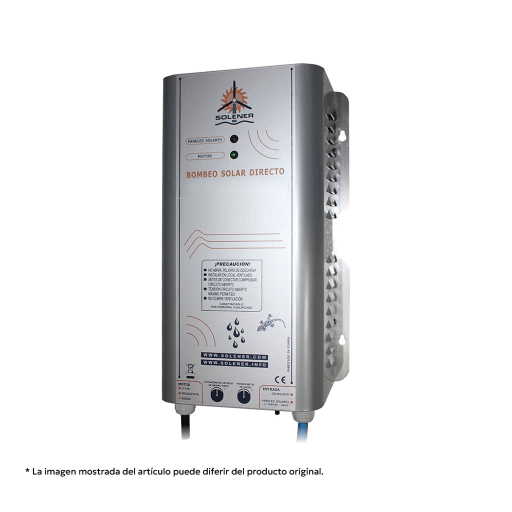 Solener BSD Controlador de bombeo solar directo 0.75kW bis 4kW