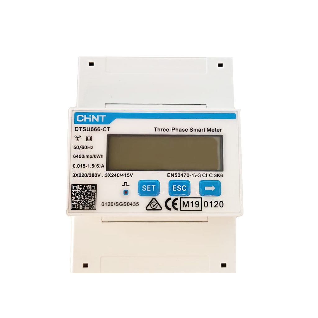 Solax Chint DTSU666-D-CT 200A 3PH Meter medida indirecta, enthält die 3 CT | Solax Power (Como neu)