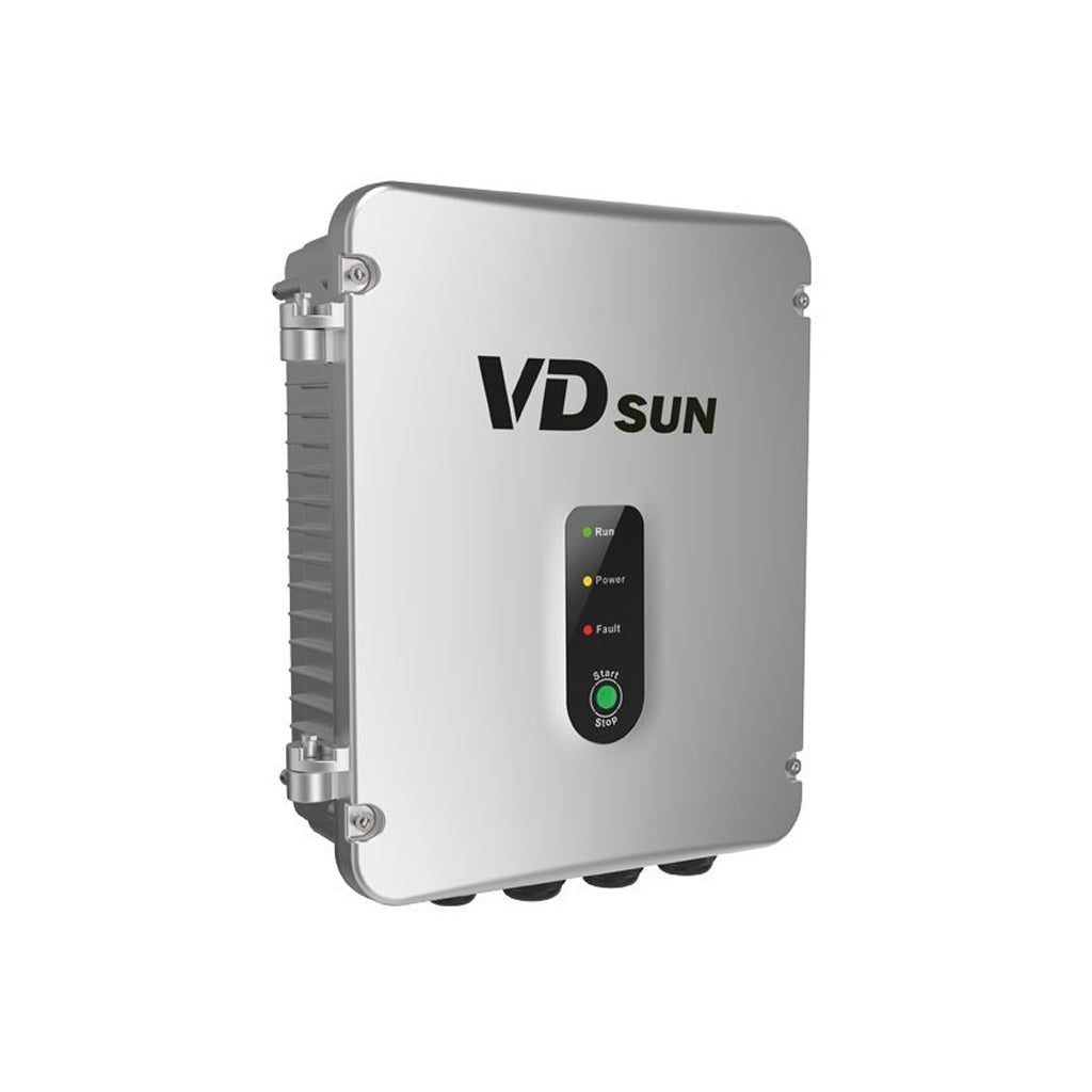 Wechselrichter für Pumpes Einphasig 1,1kW (10A Ausgang)/Dreiphasig 1,5kW (7A Ausgang)| input MPPT 160VDC-450VDC max | AC