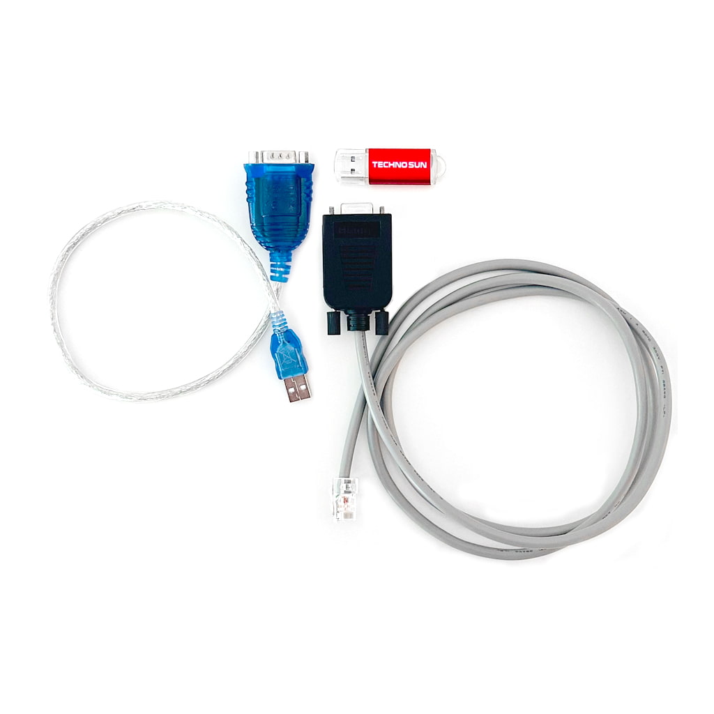 Kit cable de comunicación mit consola de desarrollo USB/RS232 - RS232/RJ45 und software für Pylontech