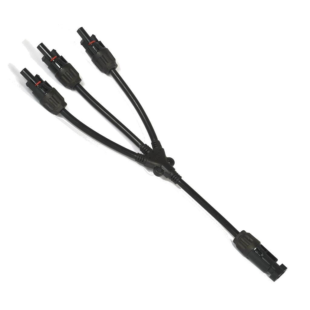 Steckverbinder paralelo FV 1M/3H version latiguillo | 6mm |1000V | mismo diametro que MC4 LCY1M3H - ELECSUN