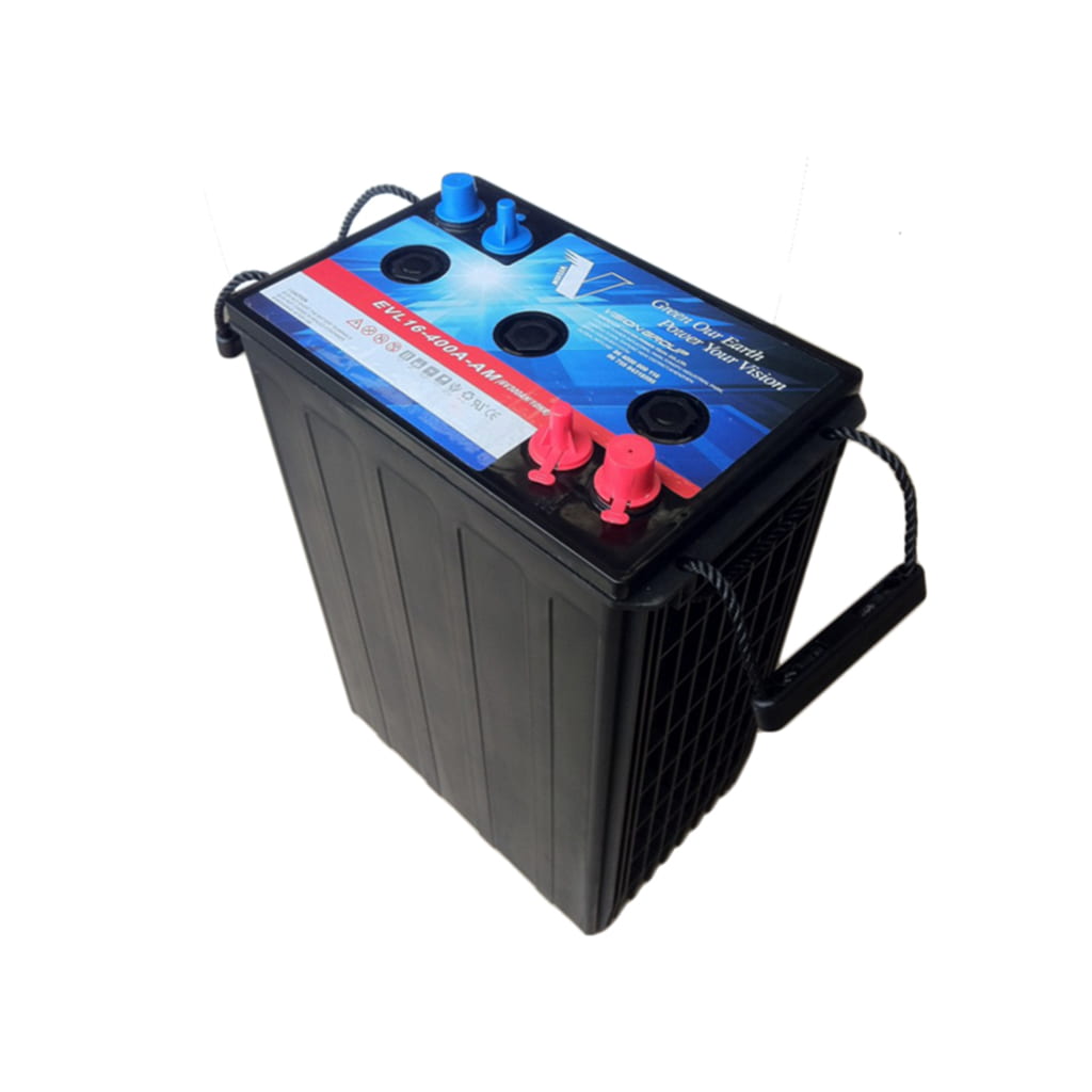 6V/480Ah Batterie AGM 6V 480Ah (C100) | ohne mantenimiento | 400Ah C20 | Serie EV | EVL16-400A-AM - VISION BATTERY