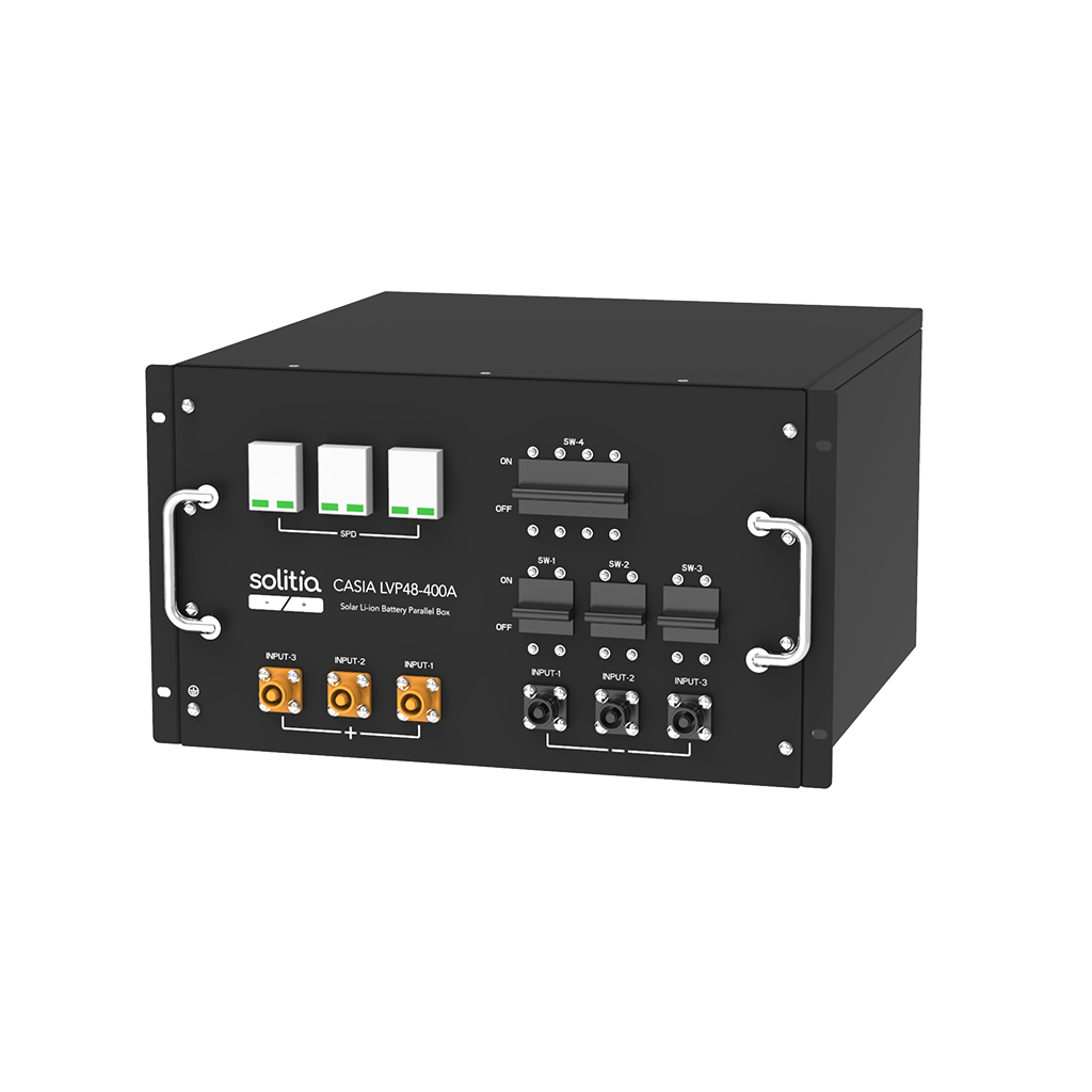 Concentrador bis 15 baterías LV4850 | CASIA LV48-400A PARALLEL BOX | SOLITIA