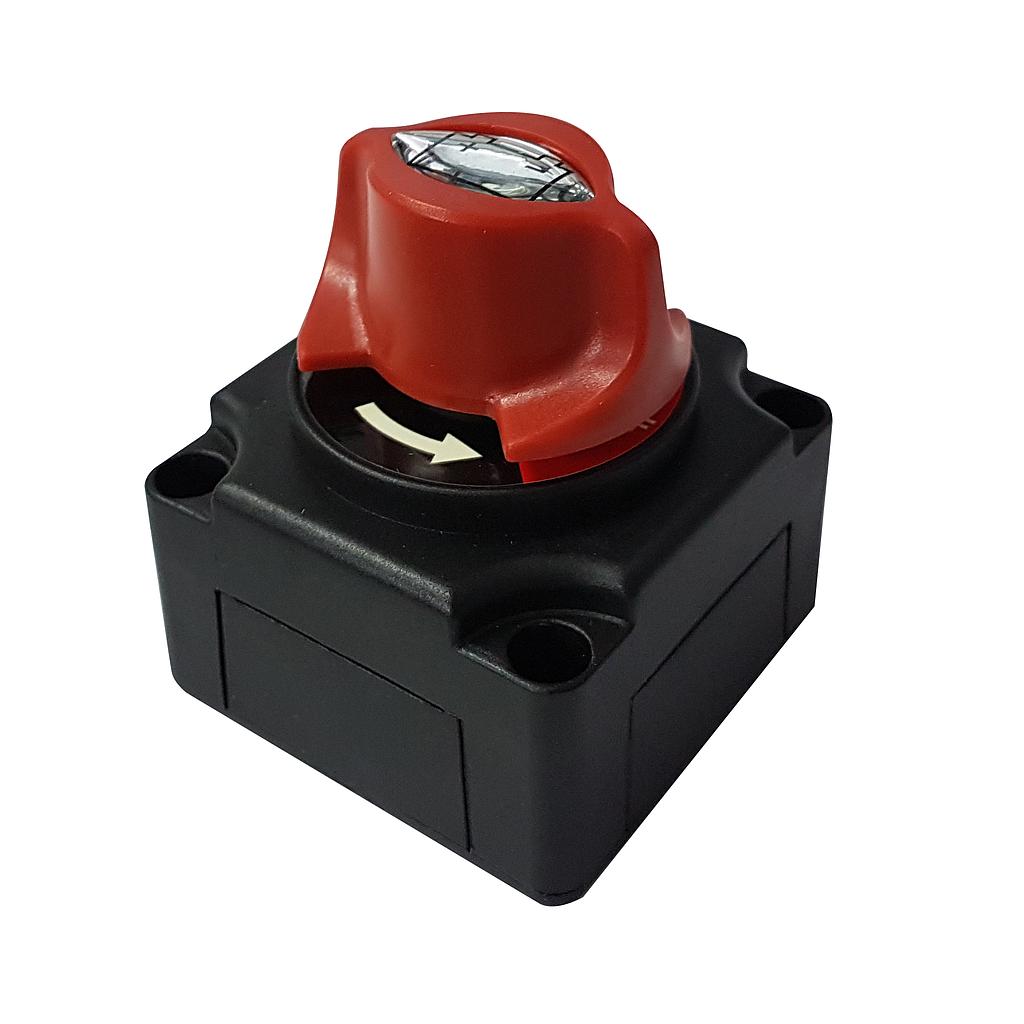 Desconectador baterías 300A - 2 posiciones für 1 batería - ELECSUN
