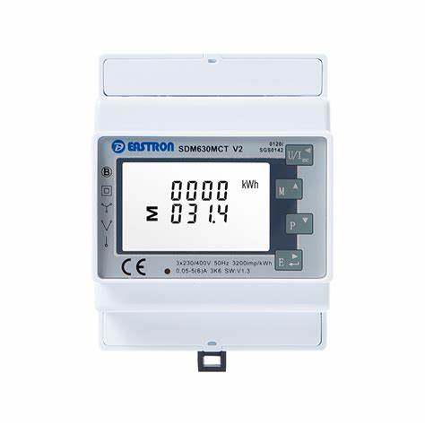 Eastron SDM630MCT 3PH Vatímetro medida indirecta für Deye ohne CTs