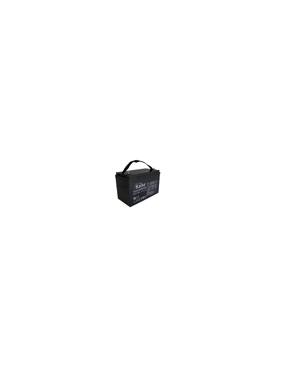 Kaise KBG121000 Gel Batterie | 12V 100Ah | Gel-Serie