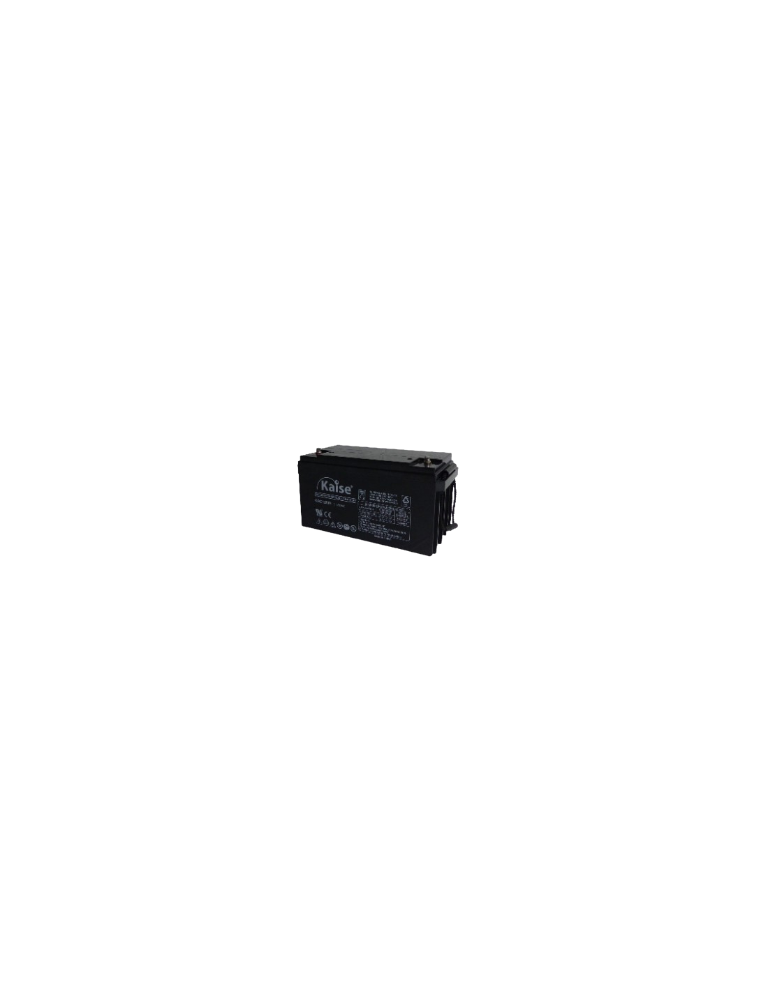 Kaise KBG12800 Gel Batterie | 12V 80Ah | Gel-Serie