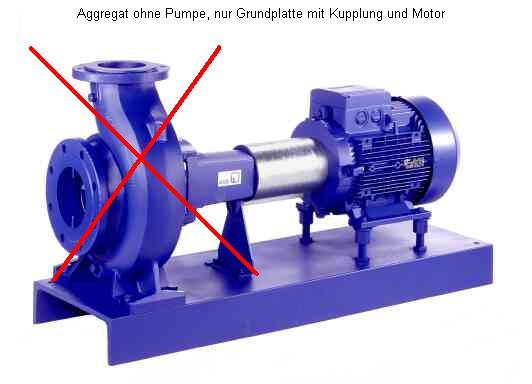 KSB Antriebsgruppe mit KSB IEC-Normmotor 22 kW