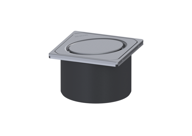 KESSEL Aufsatzstück Designrost Oval, V2A, L 15 - Art Nr. 48226