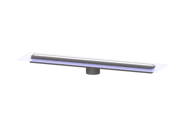 KESSEL Aufsatzstück Linearis Comfort L: 1150 mm, System 125, WaD, K 3 - Art Nr. 48932M