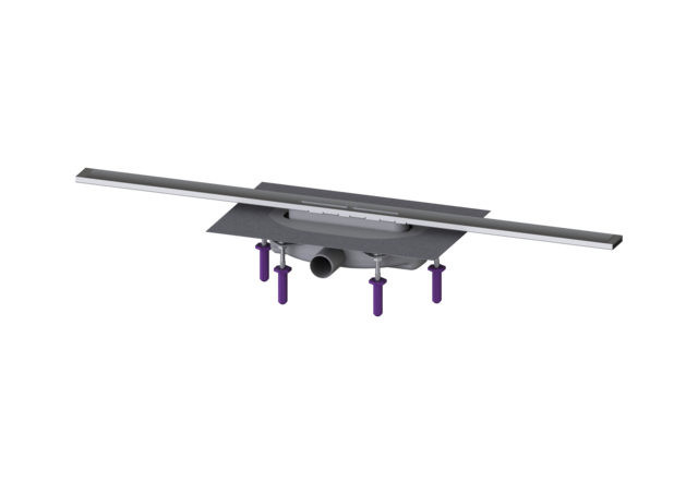 KESSEL Duschrinne Linearis Infinity 60 L: 900 mm, DN 40, Edst. geb., Megastop - Art Nr. 45300.09