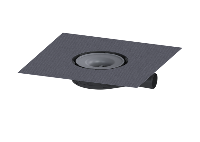 KESSEL Grundkörper Der Ultraflache 54 DN 40, WaD, Geruchsverschluss 22 mm - Art Nr. 44740M