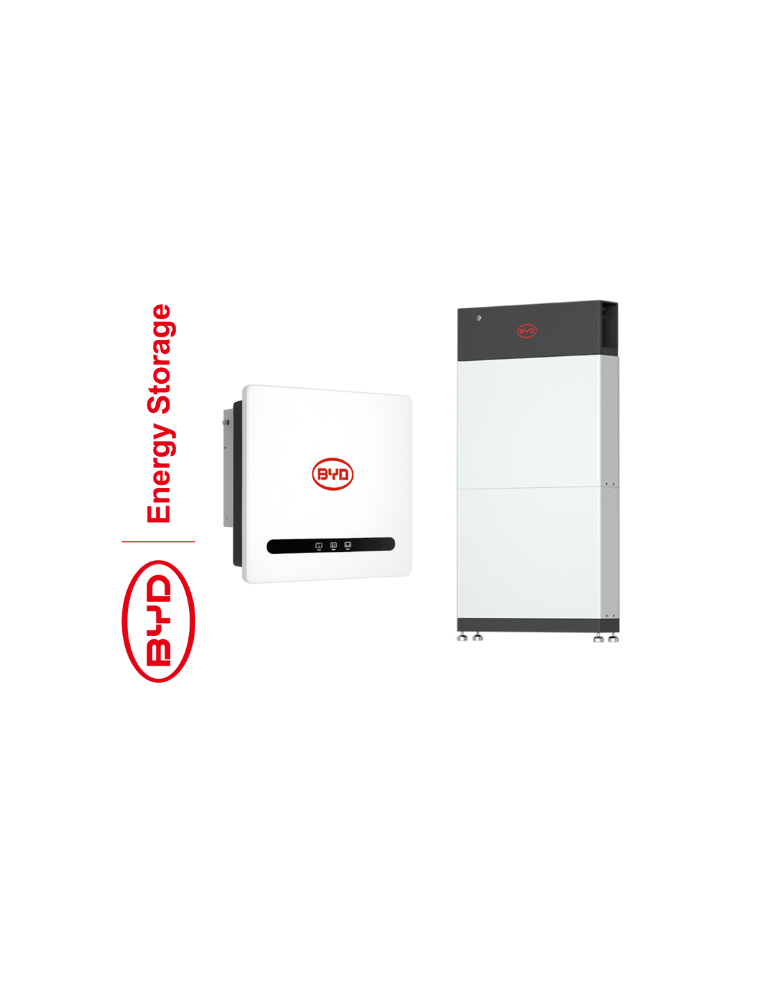 BYD Kit 12,8 kWh + 5 kWp (n. 1 Battery-Box HVE 12.8-1 + n. 1 Power-Box SH 5K) KIT-BYD-HVE-SH-5-12.8