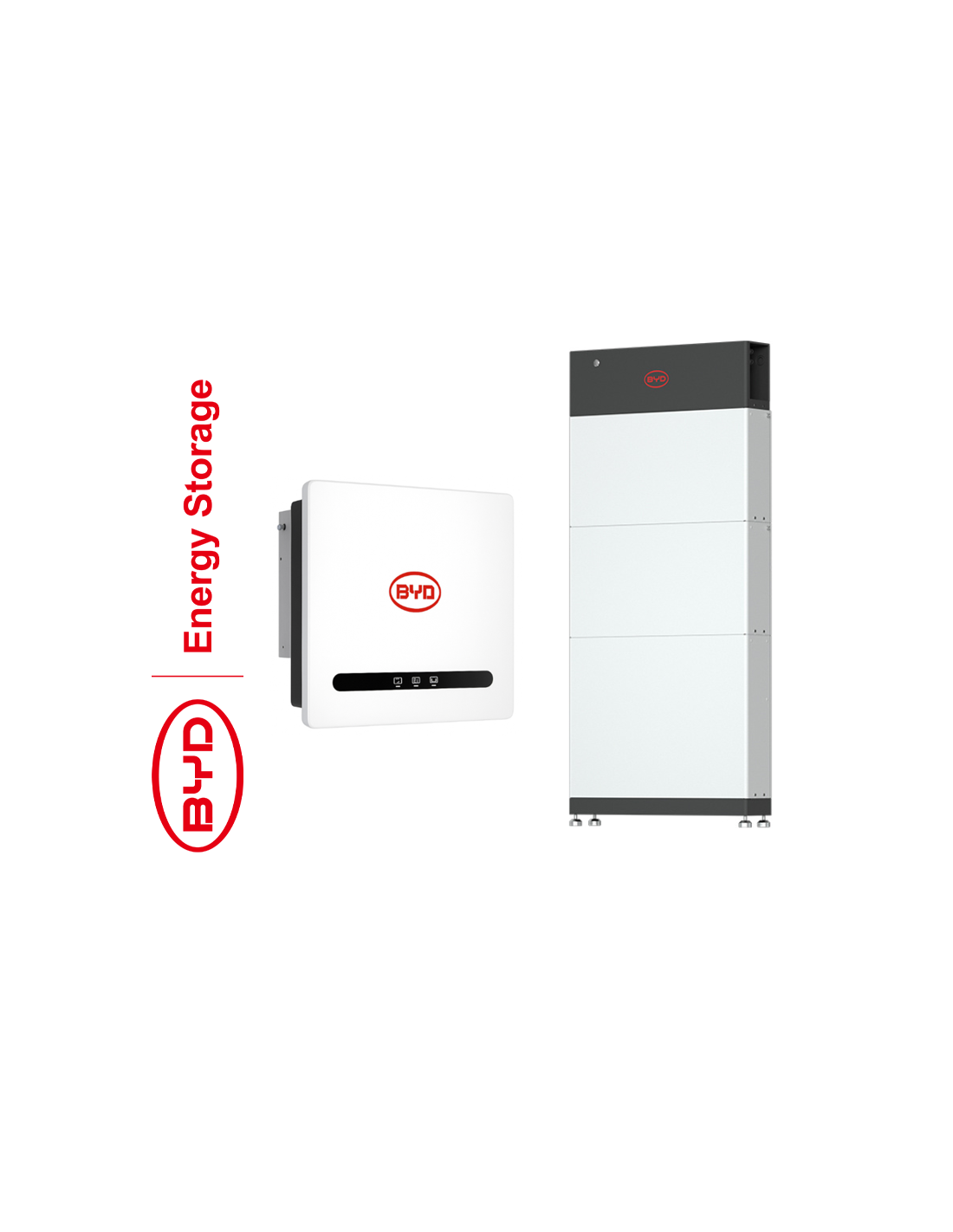 BYD Kit 15 kWh + 5 kWp (n. 1 Battery-Box HVE 15 + n. 1 Power-Box SH 5K) KIT-BYD-HVE-SH-5-15