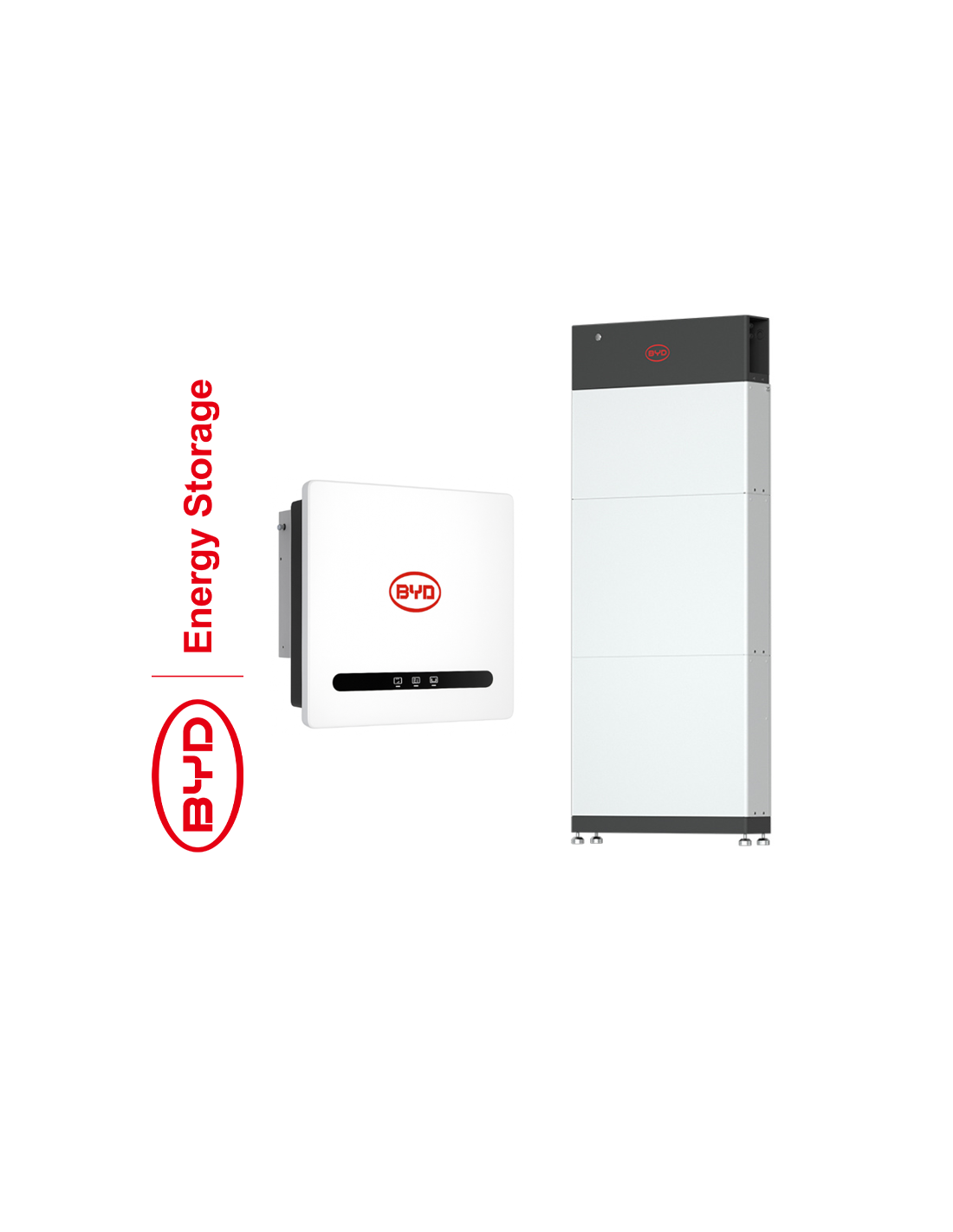 BYD Kit 17,1 kWh + 5 kWp (n. 1 Battery-Box HVE 17.1-1 + n. 1 Power-Box SH 5K) KIT-BYD-HVE-SH-5-17
