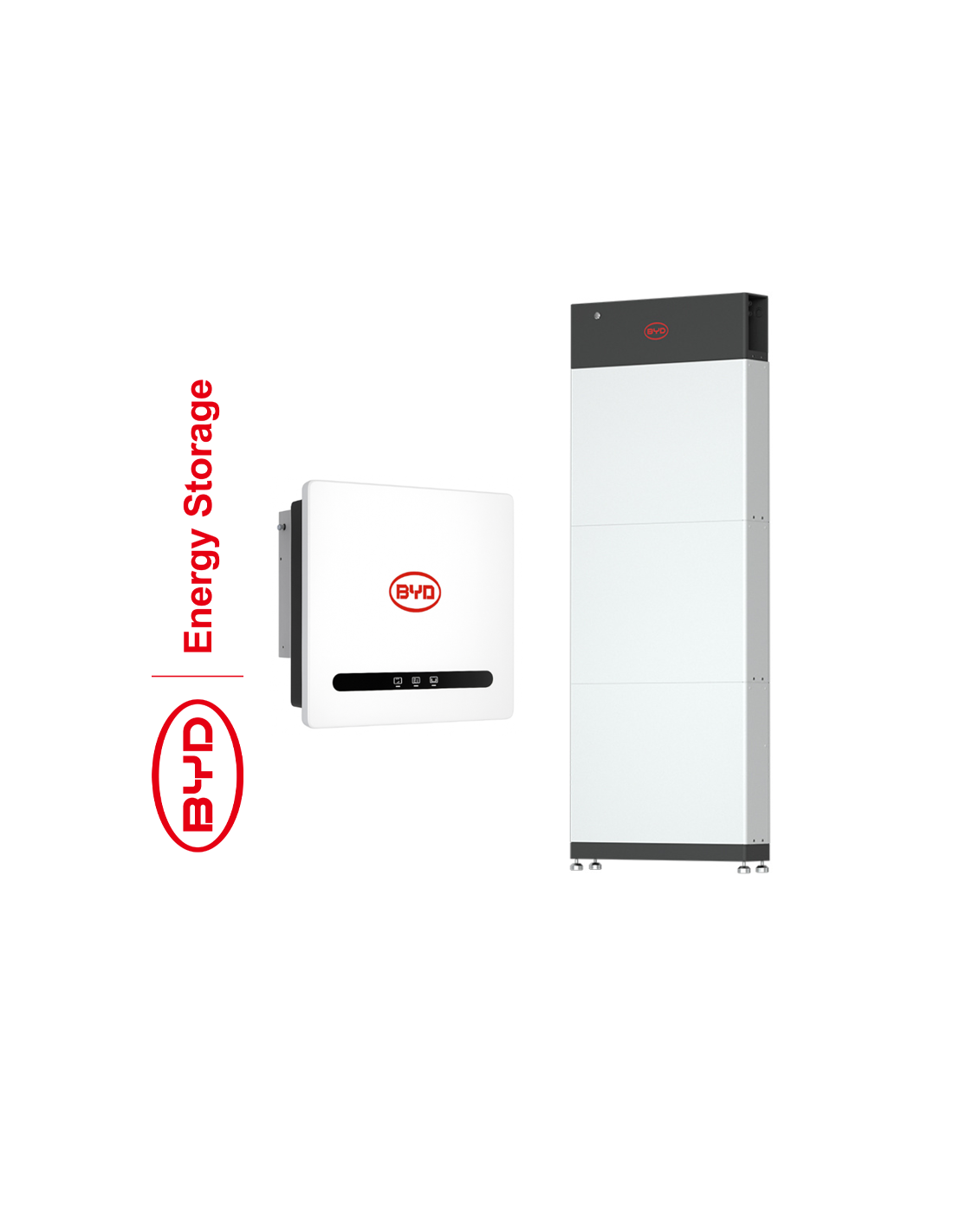 BYD Kit 19,2 kWh + 5 kWp (n. 1 Battery-Box HVE 19.2 + n. 1 Power-Box SH 5K) KIT-BYD-HVE-SH-5-19