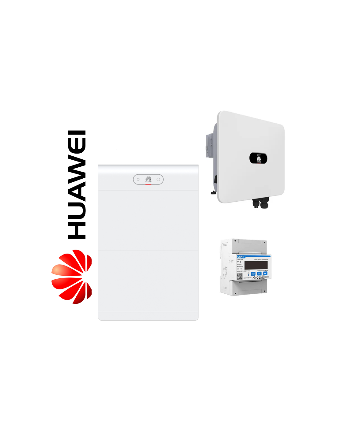 Huawei Kit 14 kWh + 12 kWp (1 x SUN2000-12K-MB0 + 1 x LUNA2000-14-S1 + meter) KIT-HS-T-12-14