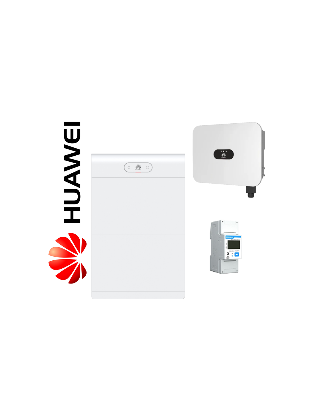 Huawei Kit 14 kWh + 4 kWp (1 x SUN2000-4K-LB0 + 2 x LUNA2000-7-S1 + meter) KIT-HS-M-4-14